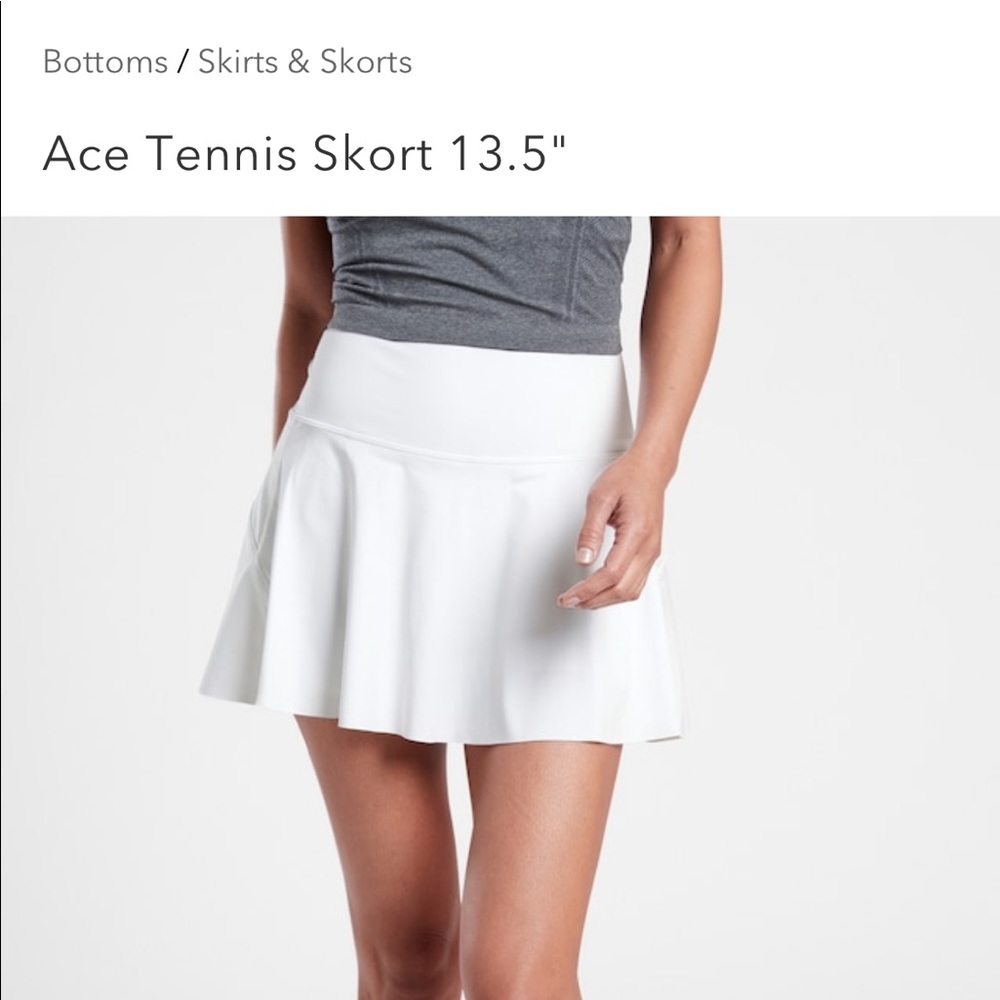 Athleta ace tennis skort 13.5